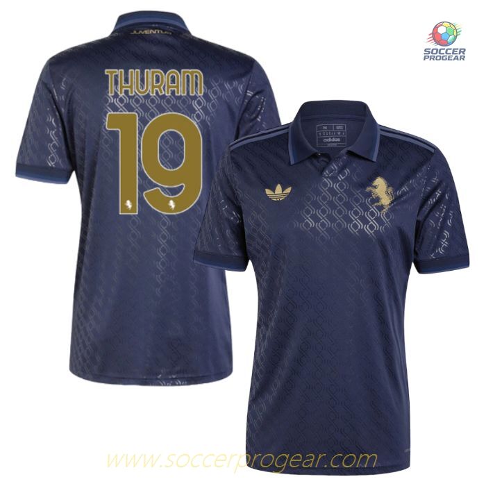 Juventus Third Team Soccer Jersey 2024/25 Collection Thuram