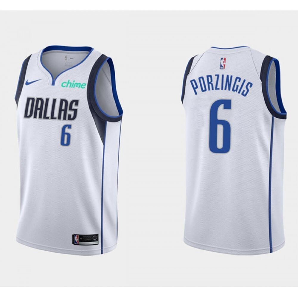 Durable Dallas Mavericks 6 Jersey White - Basketball Fan Gear