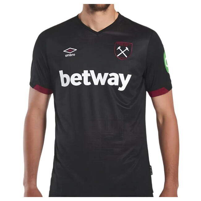 Breathable Match Jersey 2024-2025 WHU Away Discounted Wan Bissaka#524