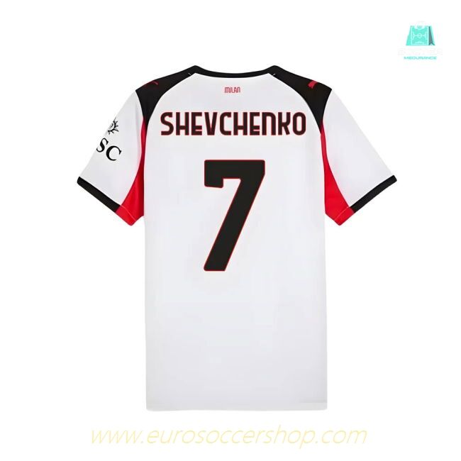 2025-2026 AC Milan Away Shirt (Shevchenko 7)