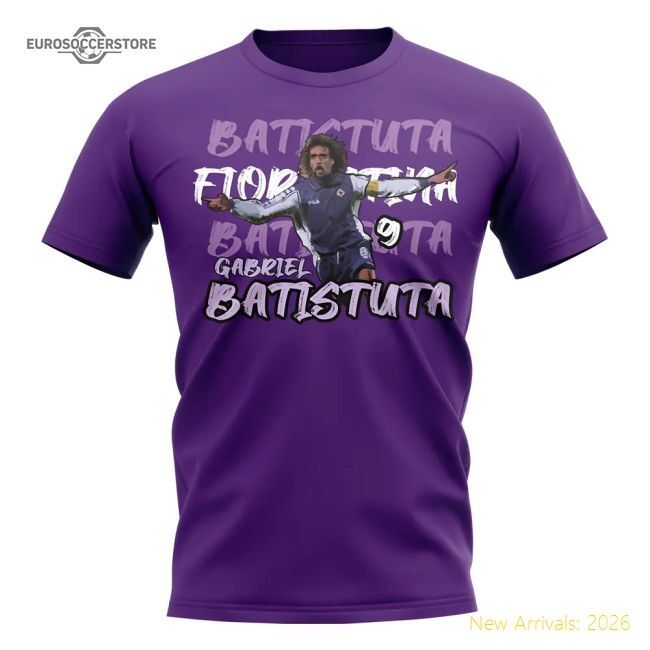 Performance Gabriel Batistuta Graphic Player Tee (Purple)