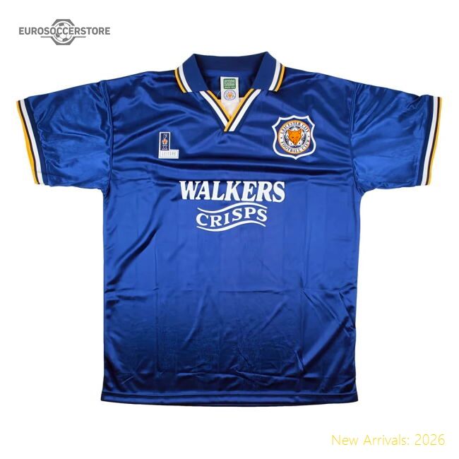 Official 1995 Leicester City Home Retro Shirt (vardy 9) - Premium