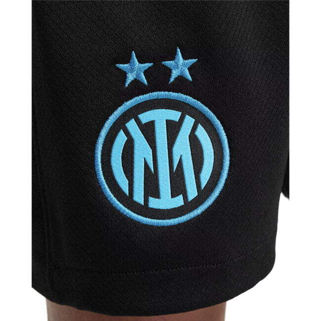 2025-2026 Inter Milan Home Shorts (Black) - Kids