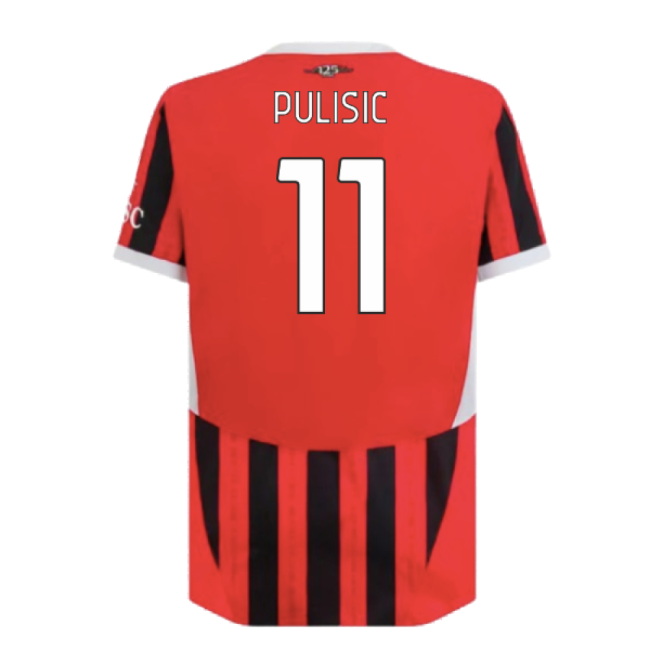 Genuine Red And Blacks Pulisic 1 #1 2024-2025 Season Licensed Product