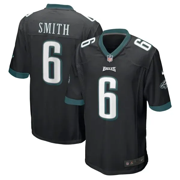 None Smith Philadelphia Game Jersey - Black | NFL Player Jersey