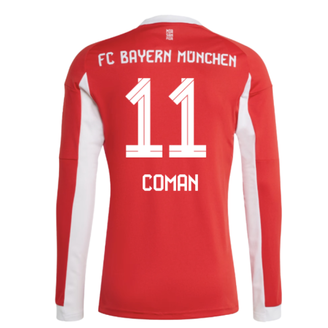 2025-2026 Bayern Munich Home Stylish Shirt (Coman 11) Reinforced Seams