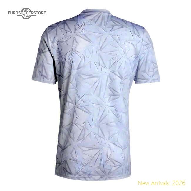 Top-grade 2024-2025 Real Madrid Pre-match Shirt (white)