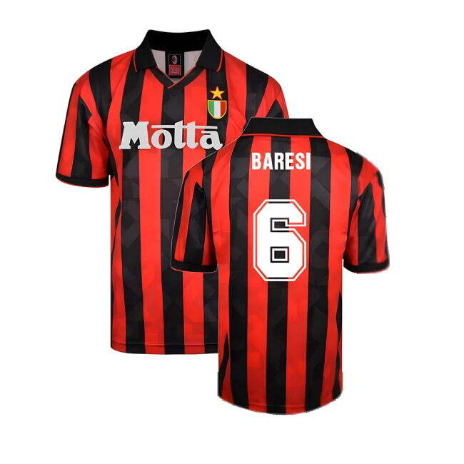 Rossoneri Home Jersey Ac Milan #1994 Current Season Stylish (v5)