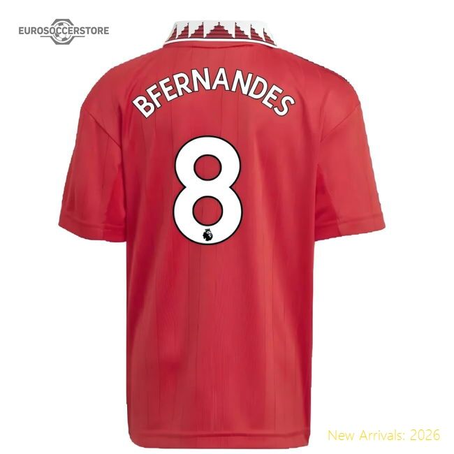 Top-tier Home Premier League Team B Fernandes Jersey 2022-2023
