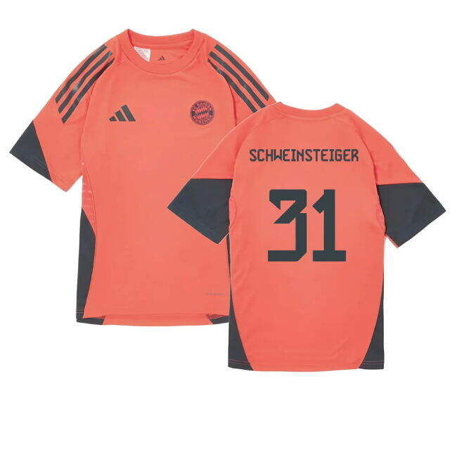 2025-2026 Bayern Training Shirt - Kids (Easy Coral) UV Protection