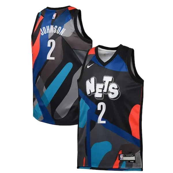 Cameron Johnson BKN Swingman Jersey - exclusive classic - Black