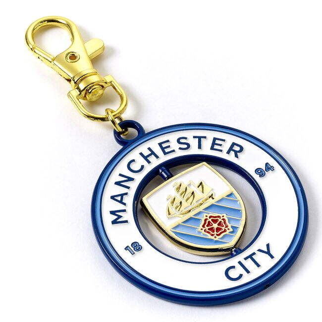 Manchester City FC Spinner Bag Charm - high quality