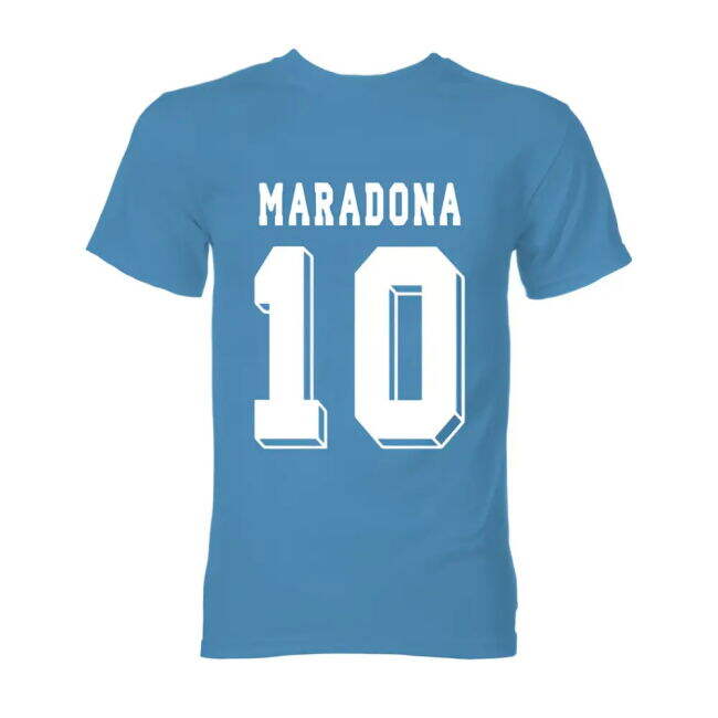 Diego Maradona Best Goal T-Shirt (Sky Blue)