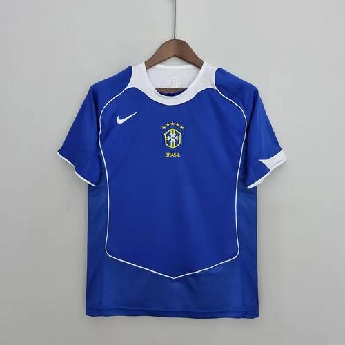 2004 Brazil Professional Jersey Retro World Cup - Modern Shock