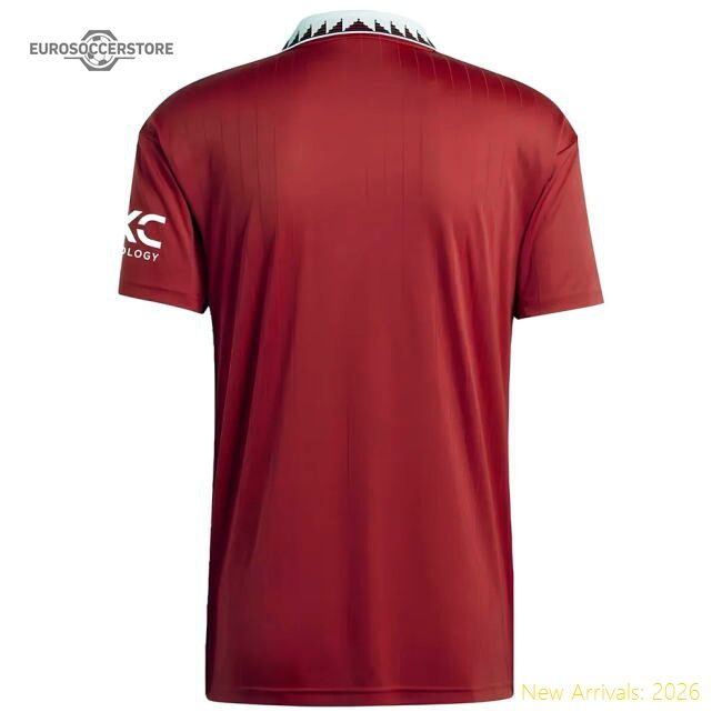 Authentic 2022-2023 Man Utd Home Shirt - Premium Quality Football