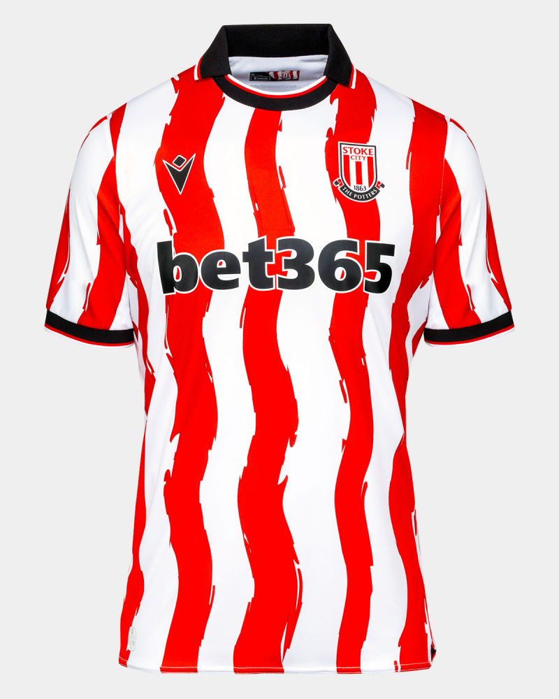 Stoke City's Home Jersey for the 25-26 season.