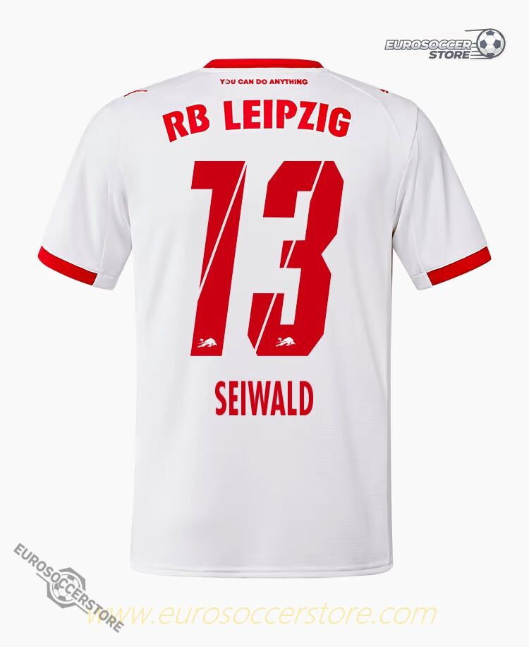 RB Leipzig 25-26 Home Jersey SEIWALD 13