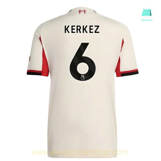 2025-2026 Liverpool Authentic Away Shirt (Kerkez 6)