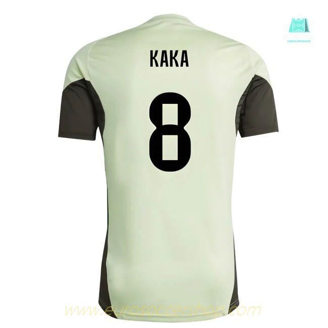2025-2026 Real Madrid Training Jersey (Almost Lime) (Kaka 8)