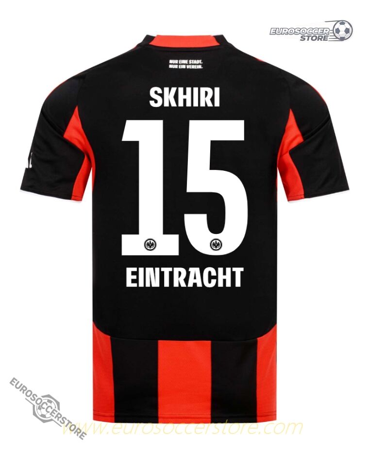 Eintracht Frankfurt 25-26 Home SKHIRI 15 Football Jersey