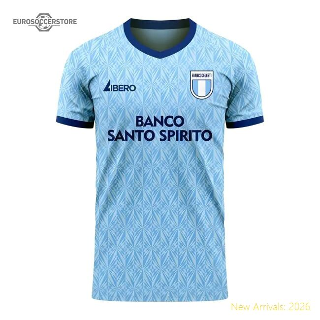 Lazio Calcio Italiano Home Authentic Jersey Macron Hyperwave