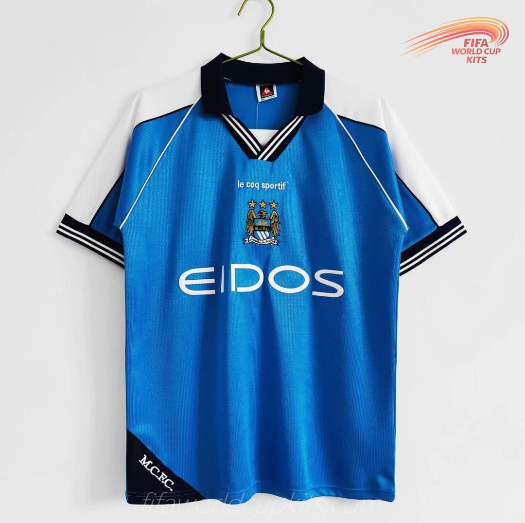 99-01 Manchester City Main Soccer Uniform