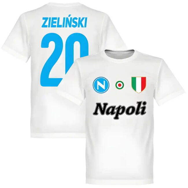 Zielinski 20 Original 2025-2026 Napoli Italian League Home Uniform