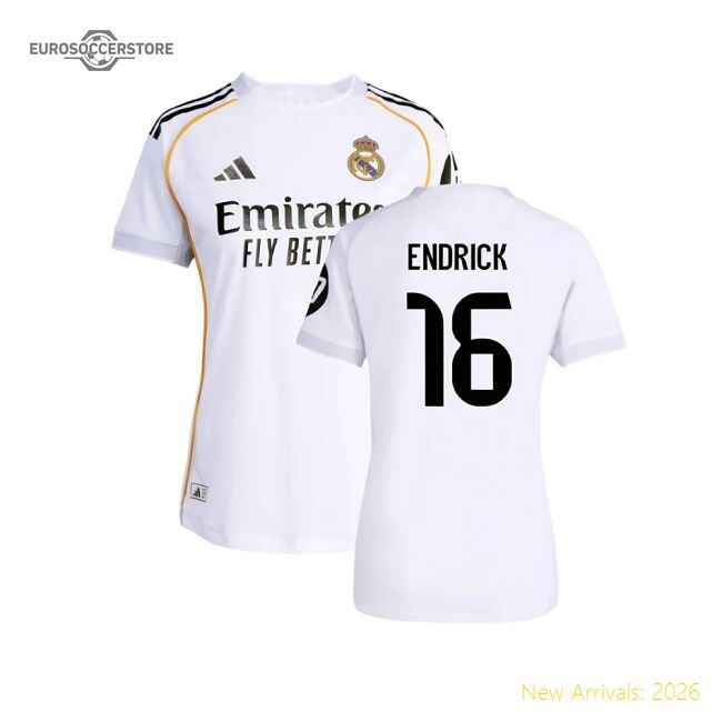 Real Madrid Primera Endrick Home Top-tier Jersey Adidas Climacool