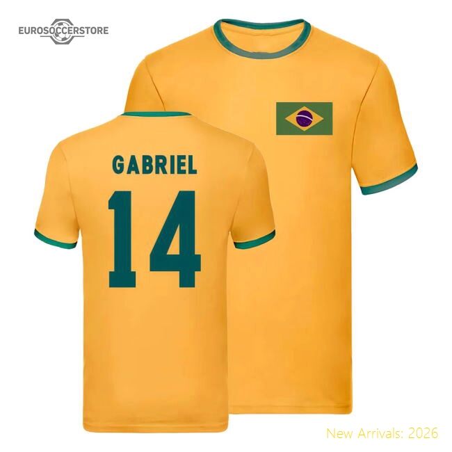 High-performance Football Brazil T-shirt - Vintage 2024-2025