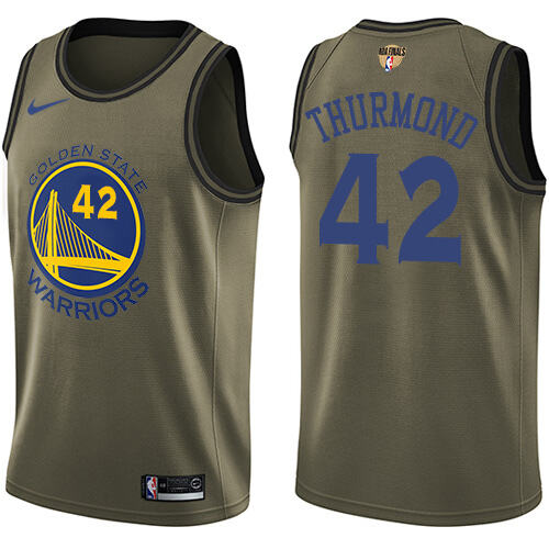 Golden State Warriors Nate #42 Elite Collection Replica Jersey