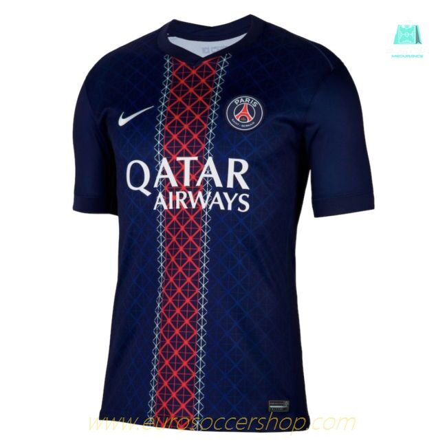 2025-2026 PSG Paris Saint Germain Home Shirt (Your Name)