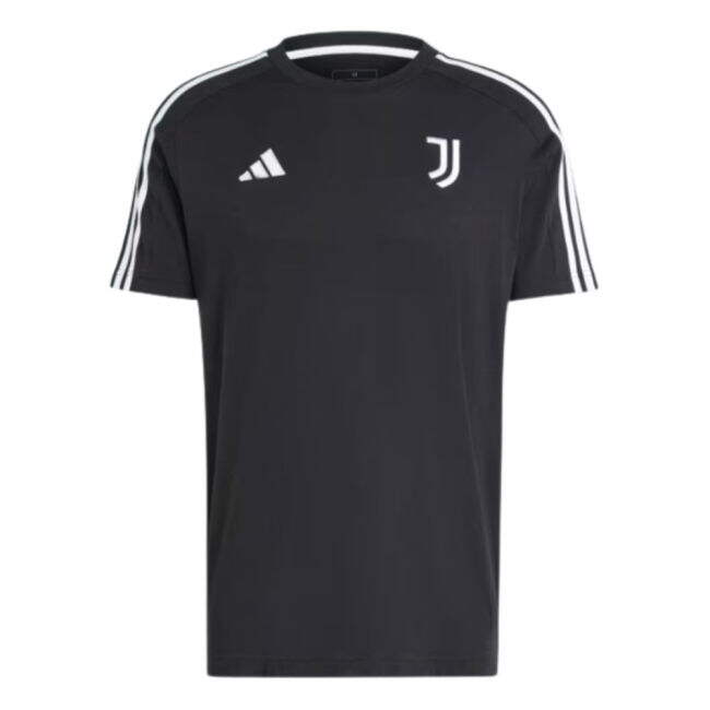 2024-2025 Juventus DNA Tee (Black) (Kolo Muani 20)