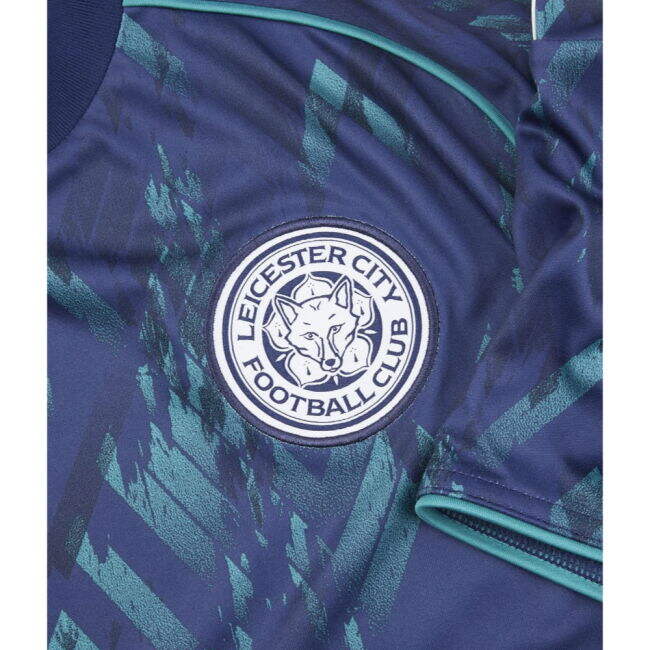 Genuine Official 2025-2026 Leicester City Away Shirt Jersey