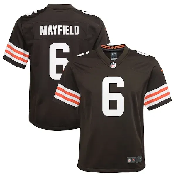 None Game Football Jersey - Brown M | player jersey | NFL Football