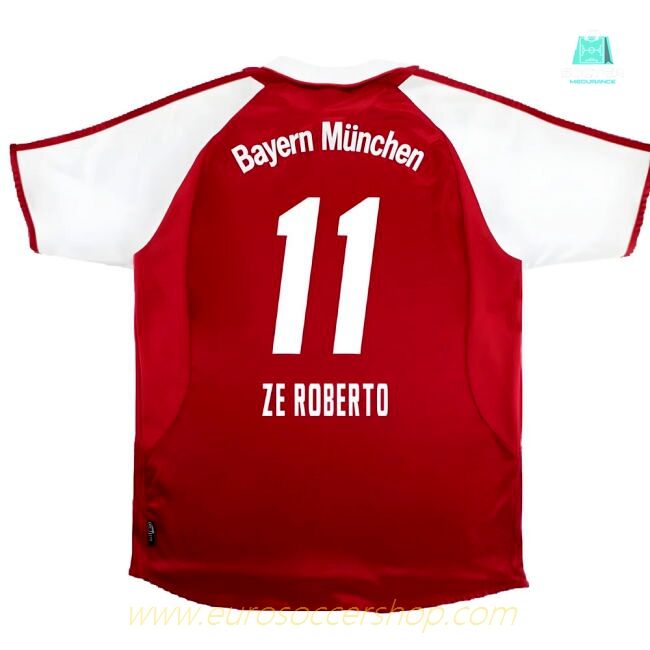 Bayern Munich 2003-04 Home Shirt ((Excellent) XL) (Ze Roberto 11)