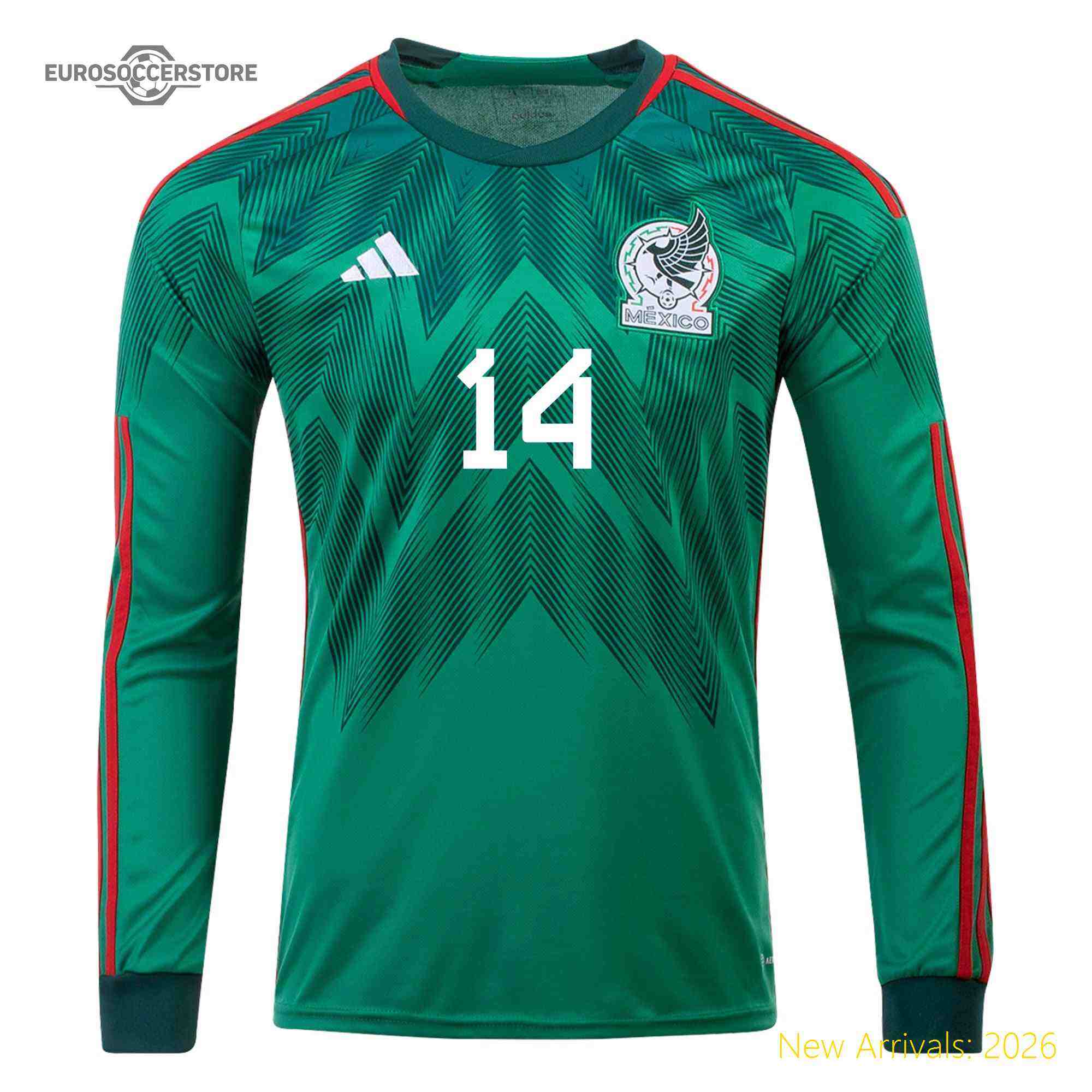 Official Team Merchandise Men Official Mex Football Legend Home Jersey