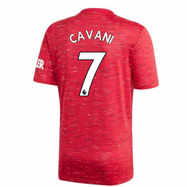 Man Utd Home Soccer Shirt 2020-20 CAVANI 7 L M S