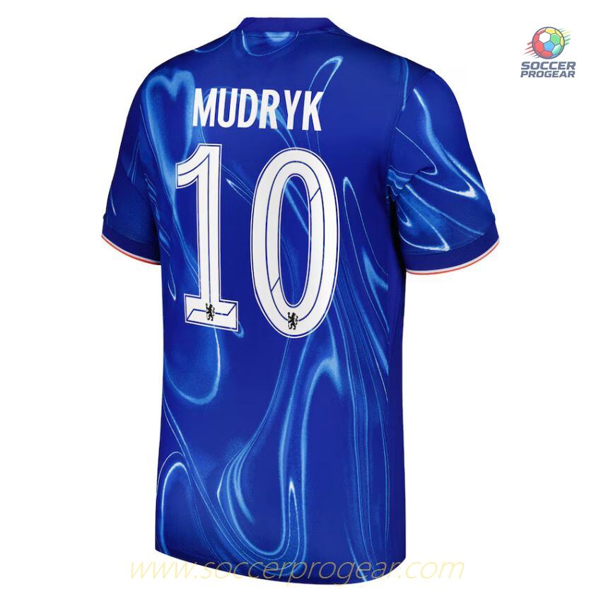 Chelsea Home Shirt 2024-2025 Season Mudryk