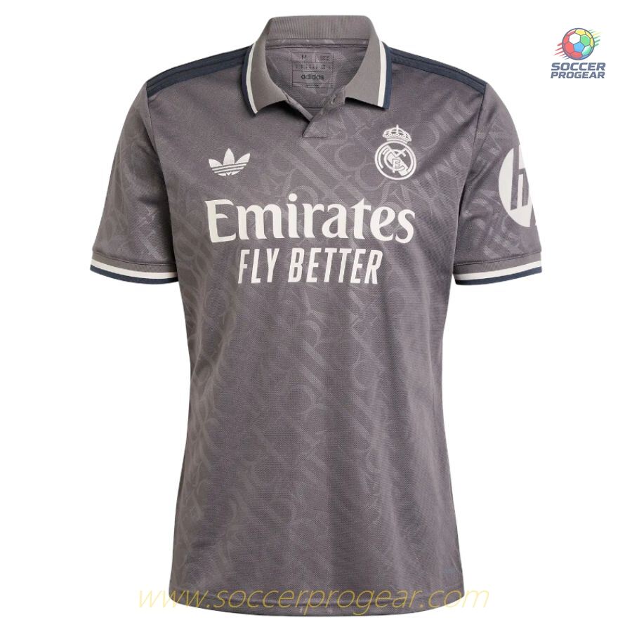 Real Madrid Third Youth Soccer Uniform Soccer Football Shirt 2024-2025 Season Vini Jr.