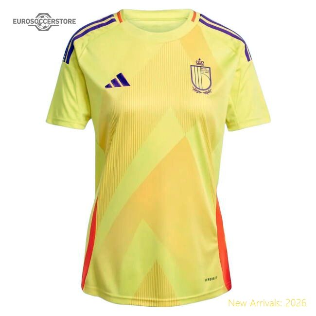 Belgium 2025-2026 Away Jersey - Authentic Moisture-wicking