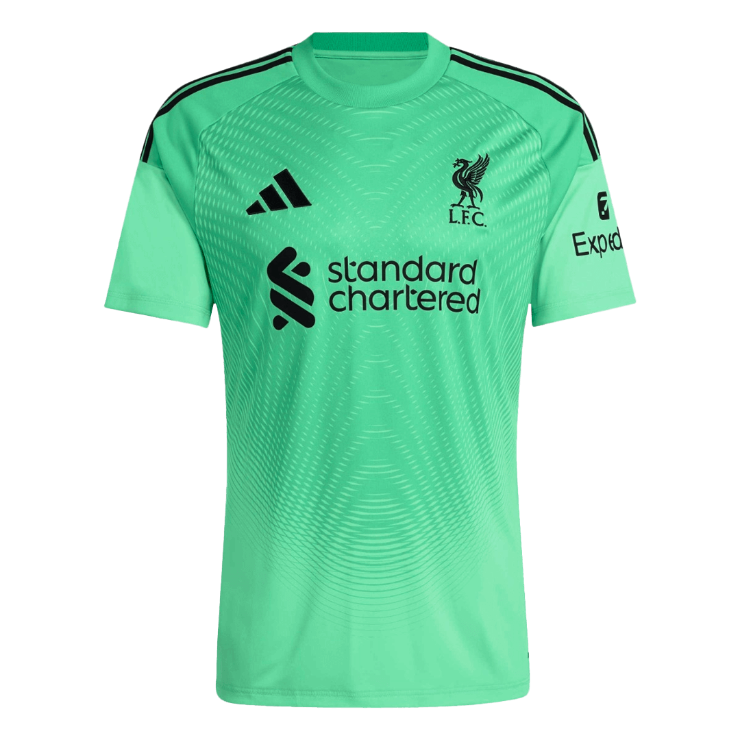 Liverpool Goalkeeper Soccer Jersey 2025/26 Green
