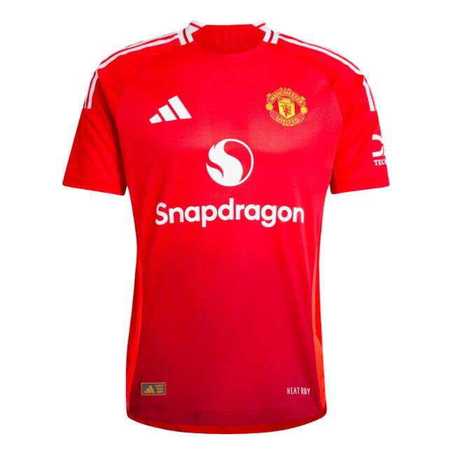 2024-2025 Man Utd Authentic Home Kit (B.Fernandes 8)