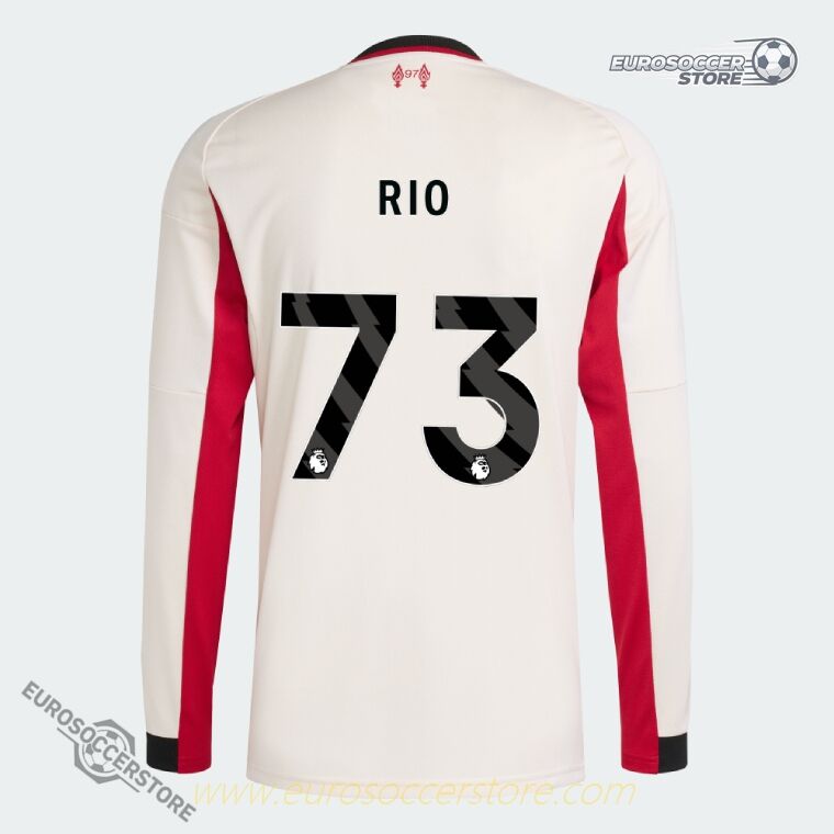 Liverpool 25-26 Away Long Sleeve RIO 73 Version Jersey