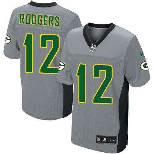 Stitched Packers #12 Rodgers Green None Elite NFL Jersey authentic