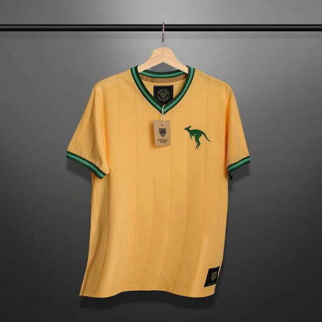 Player Vintage Australia The Kangaroo Soccer Jersey Team