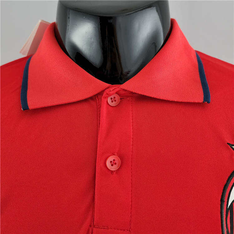 Genuine AC Milan 2223 Red Polo Shirt - Official Replica 9115