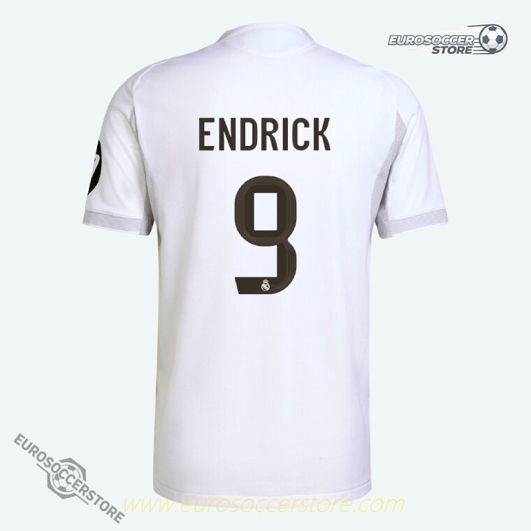 Real Madrid 25-26 Home Jersey ENDRICK 9 (Player Version)