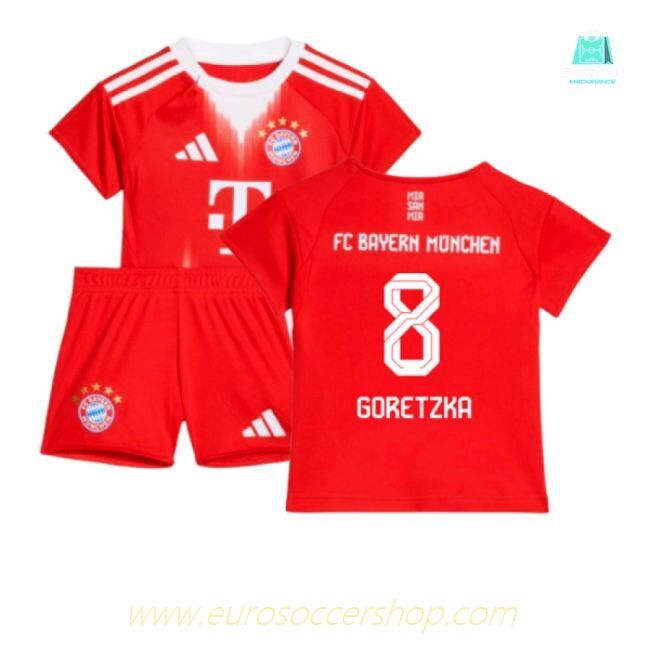 2025-2026 Bayern Munich Home Baby Kit (Goretzka 8)