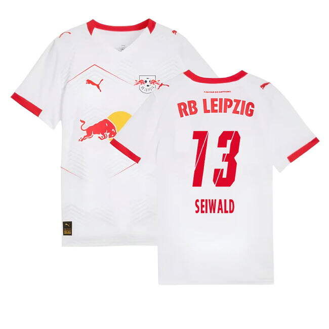 2025-2026 Red Bull Leipzig Home Shirt (Kids) (Seiwald 13)