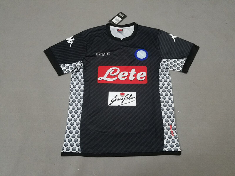 Cheap Napoli Soccer Jersey Football Shirt 201718 Black Soccer Jersey